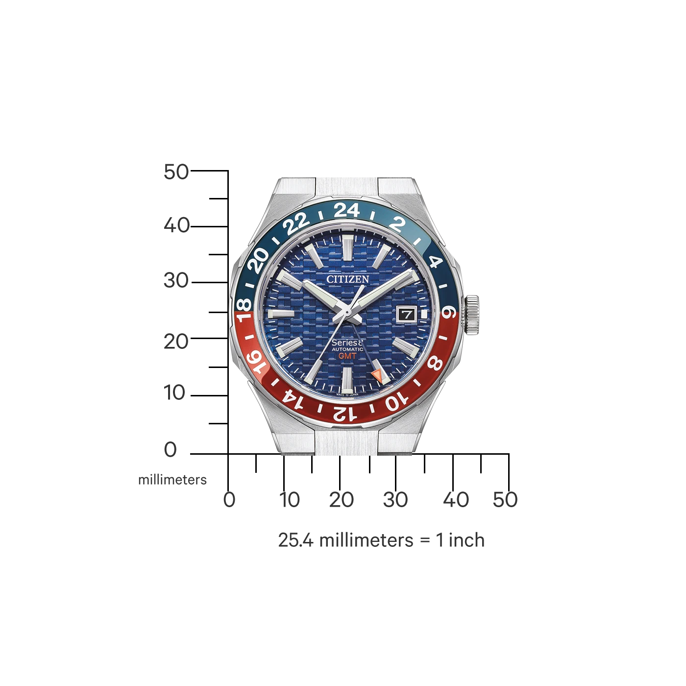 Citizen Series 8 GMT NB6030-59L