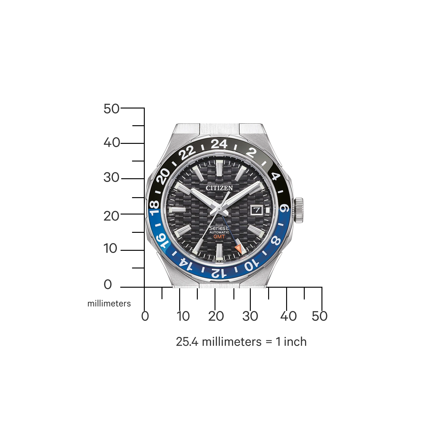 Citizen Series 8 GMT NB6031-56E