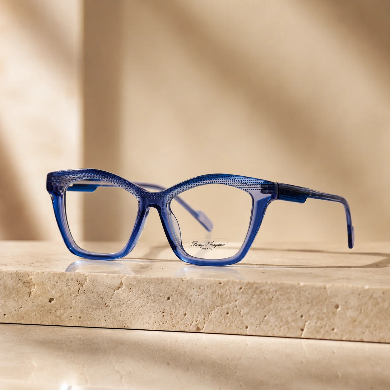 Bottega Artigiana Milano Blu Geometrico