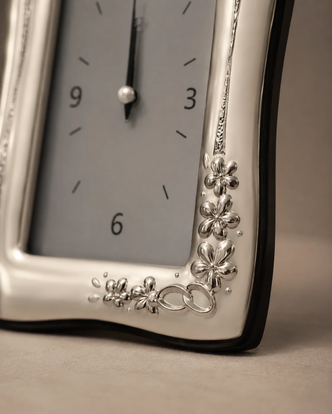 Orologio/sveglia in argento