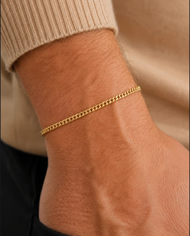 Bracciale in oro giallo 18 kt