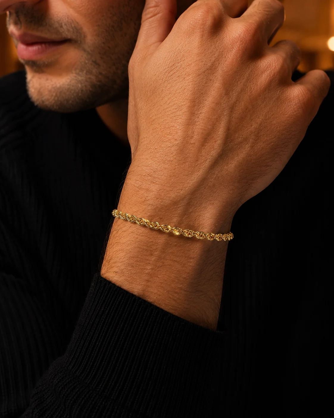 Bracciale in oro giallo 18 kt