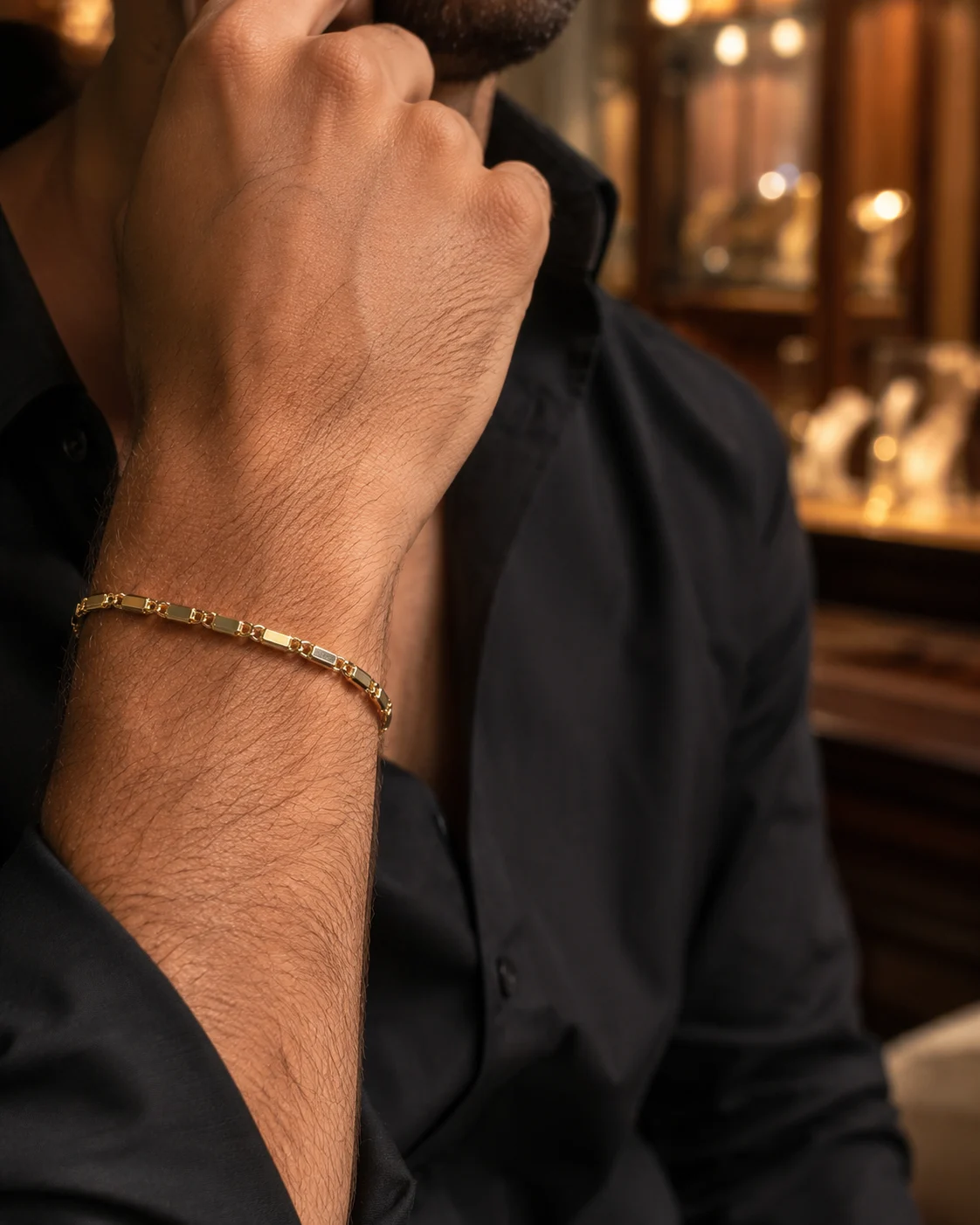 Bracciale in oro giallo 18 kt