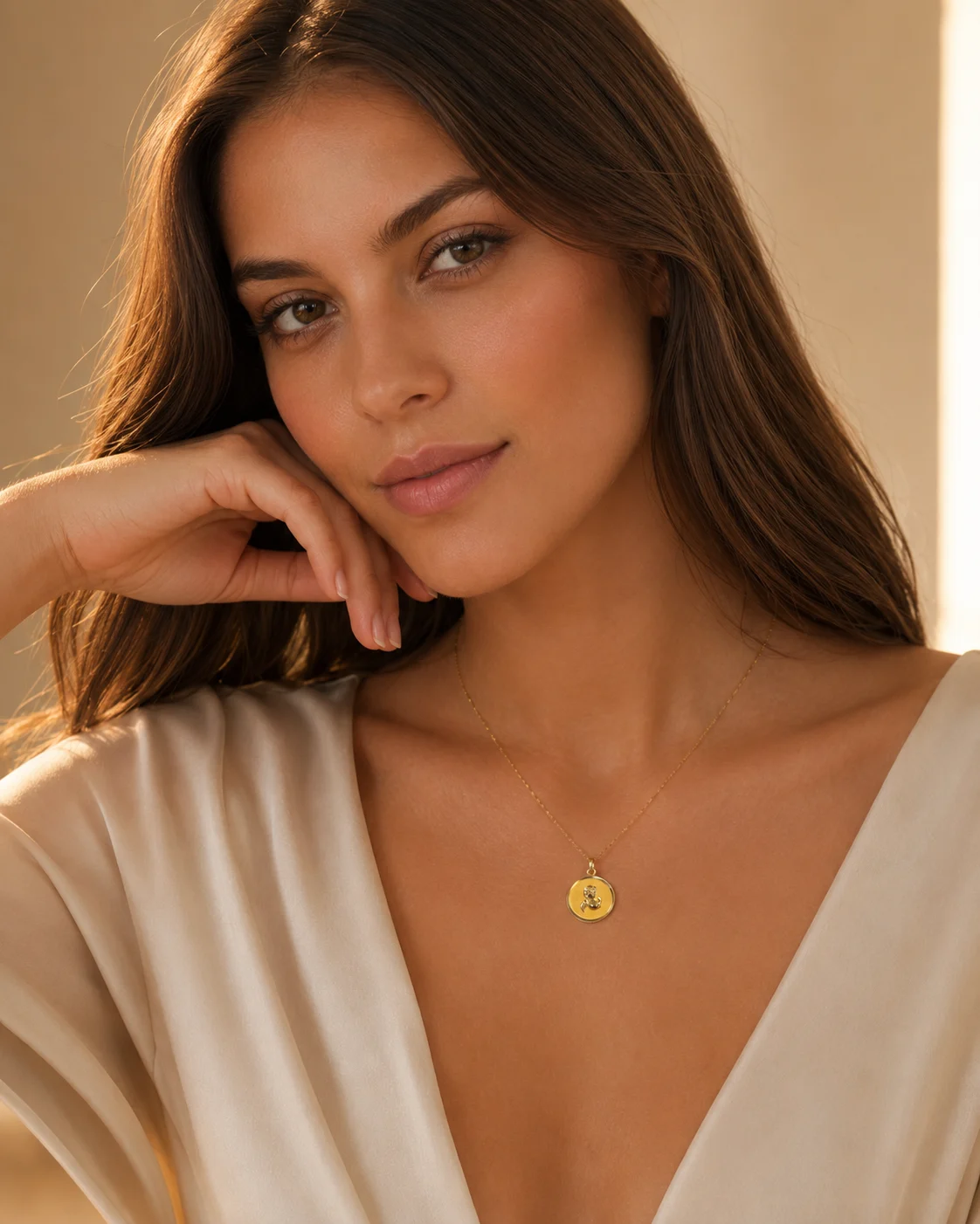 Ciondolo angelo in oro 18 kt
