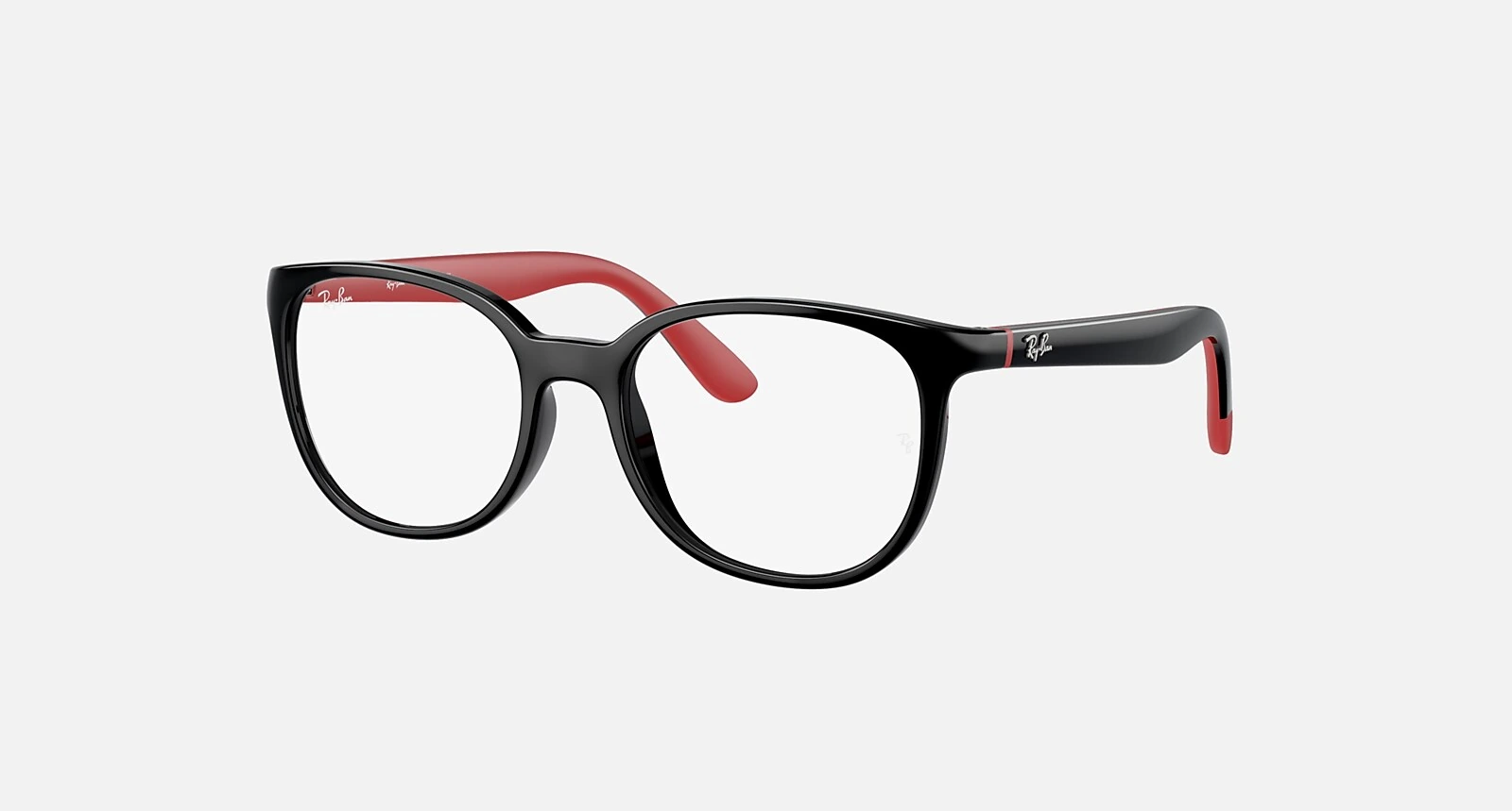 Ray-Ban Junior RB1631 Optics Kids Bio-Based Nero su Rosso
