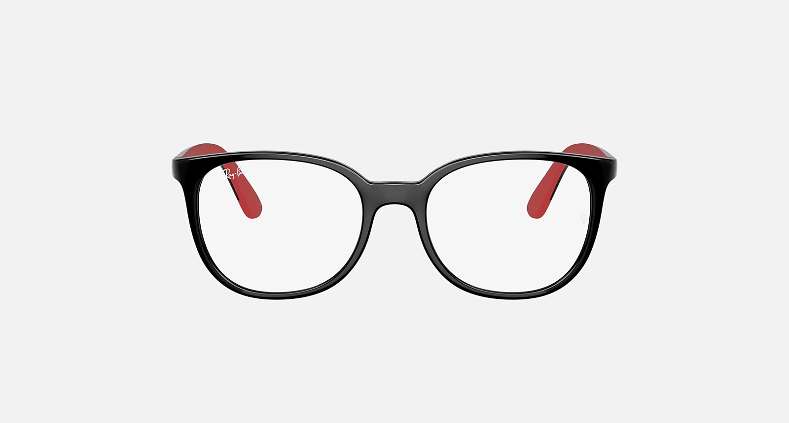 Ray-Ban Junior RB1631 Optics Kids Bio-Based Nero su Rosso