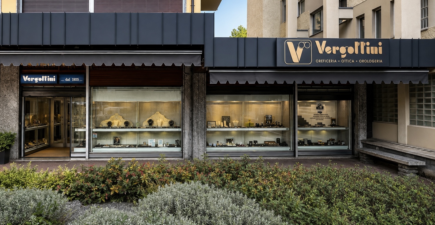Ingresso della boutique Vergottini in Corso XXV Aprile SNC a Sondrio